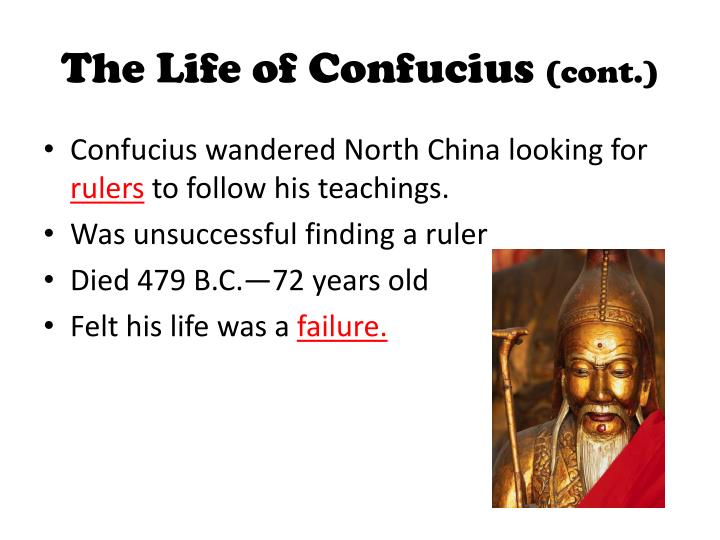 The Life and Work of Confucius Philosophy