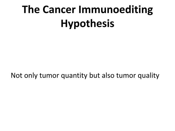 Cancer testis antigens thesis
