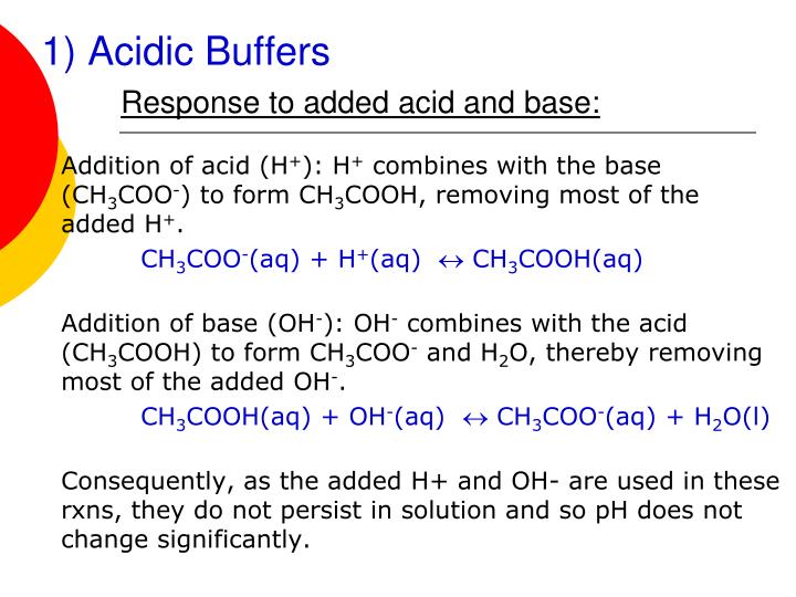 PPT PART 4 Salt Hydrolysis and Buffer Solutions PowerPoint