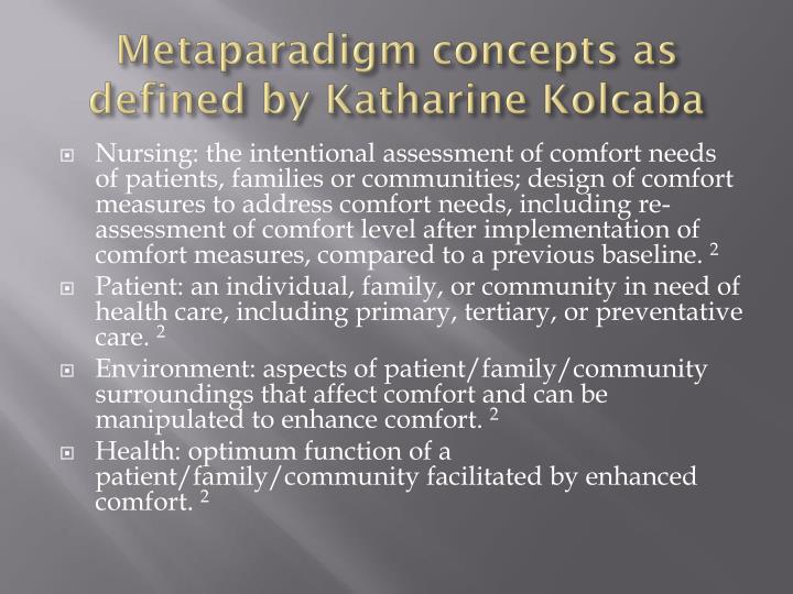 reflection on kolcaba comfort theory Transcript of evolution of the mid range theory of comfort for outsomes research (kolcaba, 2001) “nursing theory how do you think the comfort theory will. reflection on kolcaba comfort theory Transcript of evolution of the mid range theory of comfort for outsomes research (kolcaba, 2001) “nursing theory how do you think the comfort theory will.