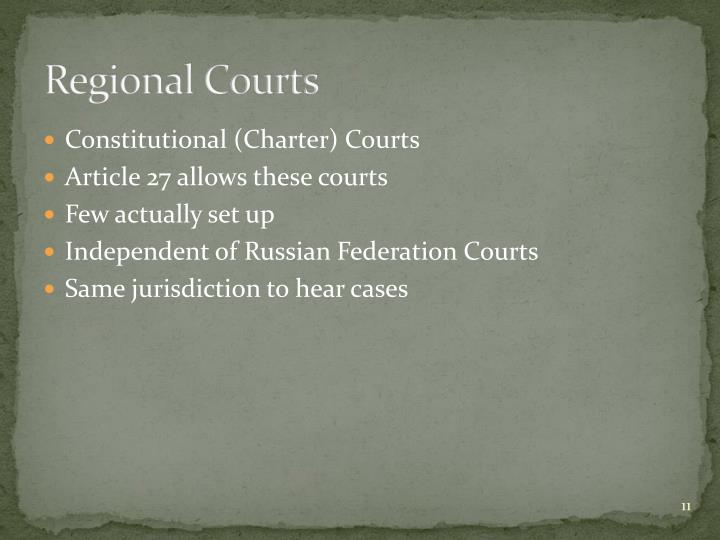 Russian Federation The Judicial System 96