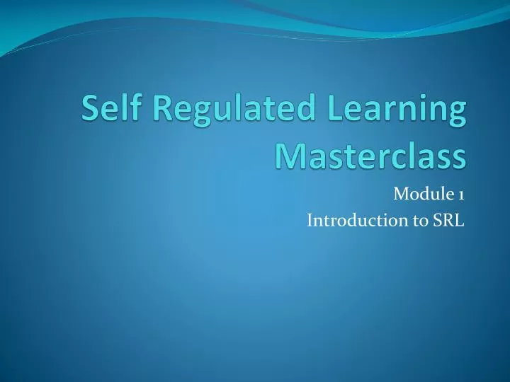 slef regulated learner essay slef regulated learner essay