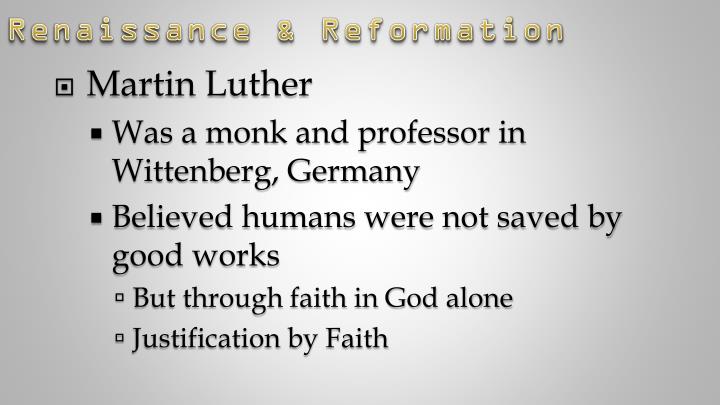 Martin luther 95 theses powerpoint