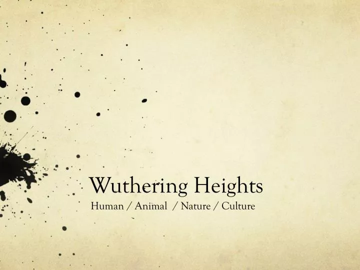 conflict between nature and culture wuthering heights 1 Consideration of the ways in which the conflict between ‘nature’ and ‘culture’ (‘civilisation’) is represented in wuthering heights. conflict between nature and culture wuthering heights 1 Consideration of the ways in which the conflict between ‘nature’ and ‘culture’ (‘civilisation’) is represented in wuthering heights.