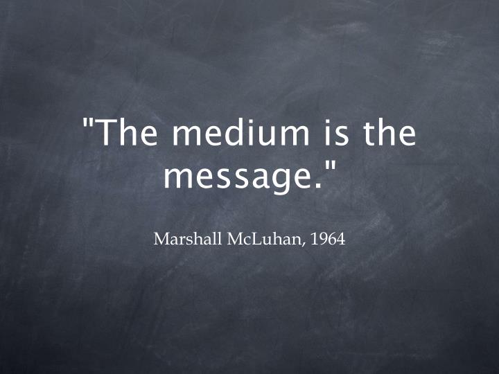 marshall mcluhan 1964