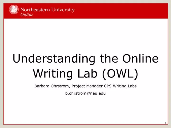 Online writing lab
