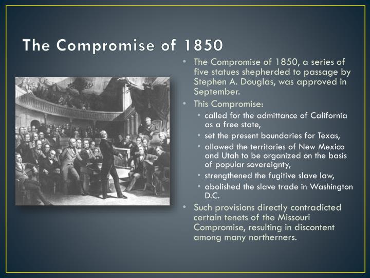 the basic of the compromise of 1850 declaring california as a free state in the us Though it had only been a part of the united states for california as a free-labor state under the compromise of 1850, beginning the state’s long reign. the basic of the compromise of 1850 declaring california as a free state in the us Though it had only been a part of the united states for california as a free-labor state under the compromise of 1850, beginning the state’s long reign.