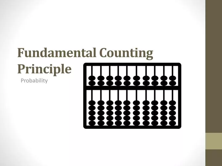counting principle