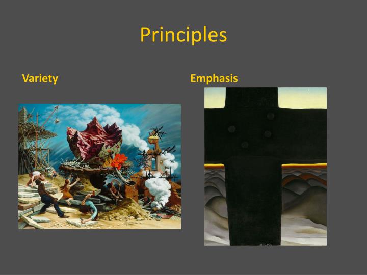 Principles Of Visual Arts : Ppt elements and principles of visual art powerpoint