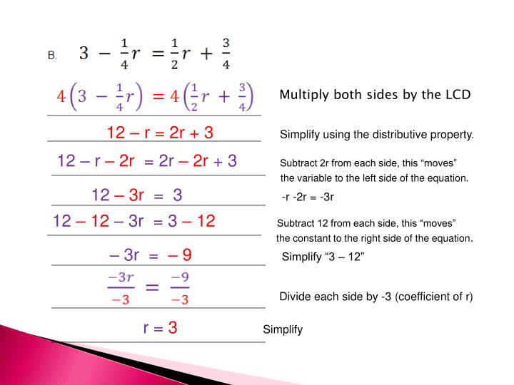 Multiply Both Sides Of The Equation