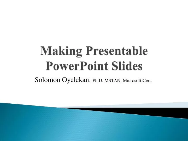 making a powerpoint presentation making a powerpoint presentation