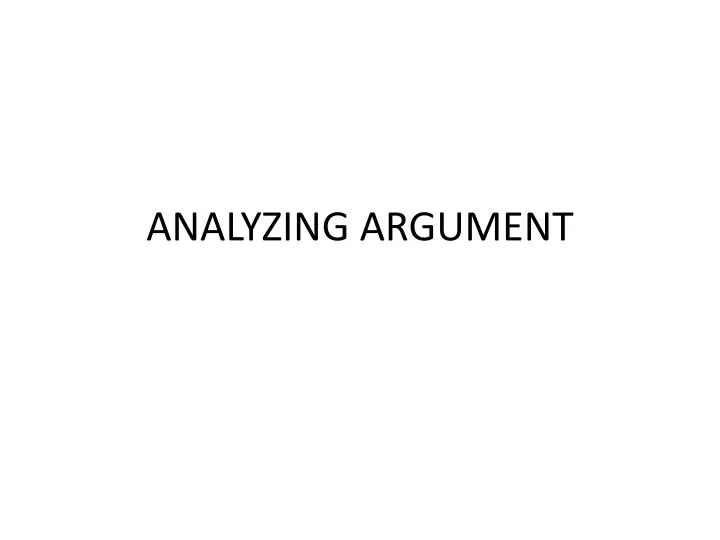 argument analyzing essay How to develop and write an analytic essay argument: writing an analytic essay requires that you make some sort of argumentthe core of this argument is called a thesis it is your claim, succinctly stated in a single senten. argument analyzing essay How to develop and write an analytic essay argument: writing an analytic essay requires that you make some sort of argumentthe core of this argument is called a thesis it is your claim, succinctly stated in a single senten.