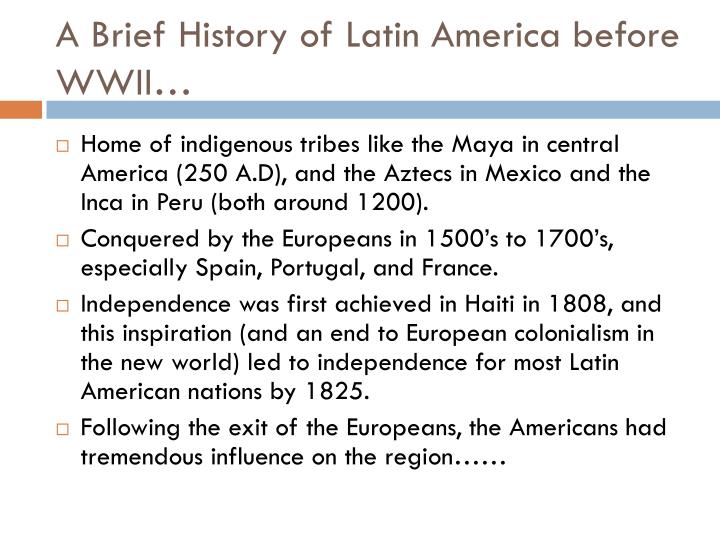 Brief History Of Latin America 76