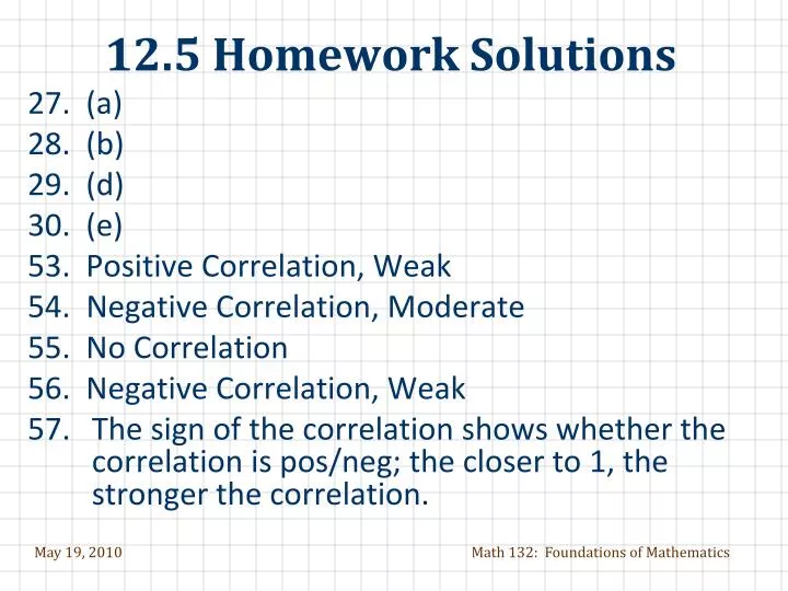 homework 5 solution homework 5 solution