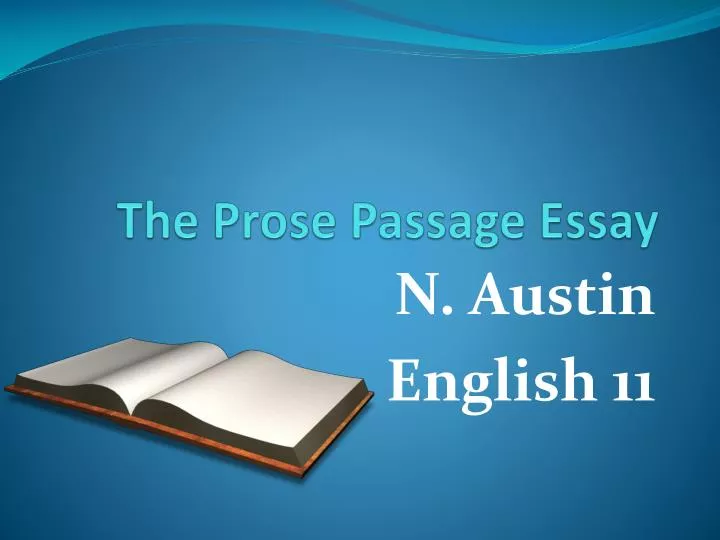 Middle passage essay