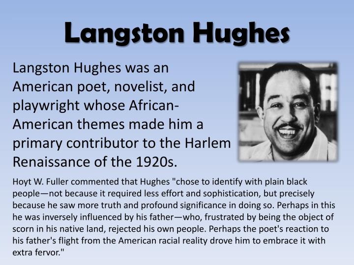 salvastion langston hughes The overriding theme of langston hughes' short story salvation, is of disillusionment with organized religion as one of the writers of the harlem renaissance, hughes believed that african americans should celebrate their own culture rather than looking to society's institutions the short story . salvastion langston hughes The overriding theme of langston hughes' short story salvation, is of disillusionment with organized religion as one of the writers of the harlem renaissance, hughes believed that african americans should celebrate their own culture rather than looking to society's institutions the short story .