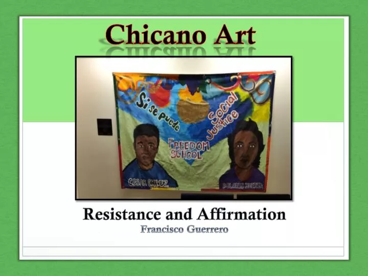 Thesis statement for chicano movement