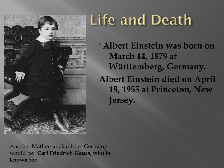 PPT Albert Einstein PowerPoint Presentation ID 2678917