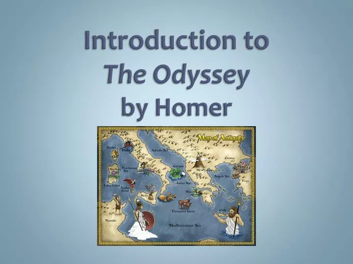 Essay Topics For The Odyssey