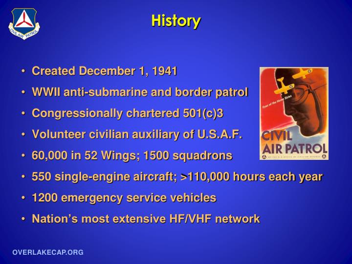 Ppt Overlake Composite Squadron Civil Air Patrol Powerpoint Presentation Id 2695585 Civil Air Patrol Powerpoint Template