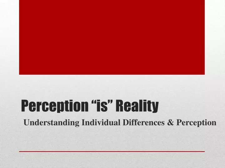 perception ppt Sensation and perception overview of this lecture why study perception what are the steps in the perceptual process how is perception measured. perception ppt Sensation and perception overview of this lecture why study perception what are the steps in the perceptual process how is perception measured.