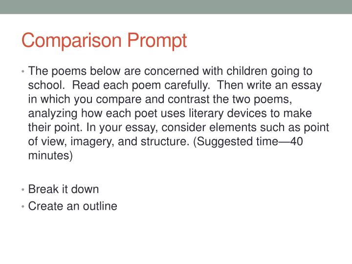 structure of a poetry comparison essay structure of a poetry comparison essay