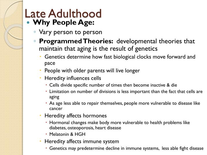 PPT - Adulthood PowerPoint Presentation - ID:2715817