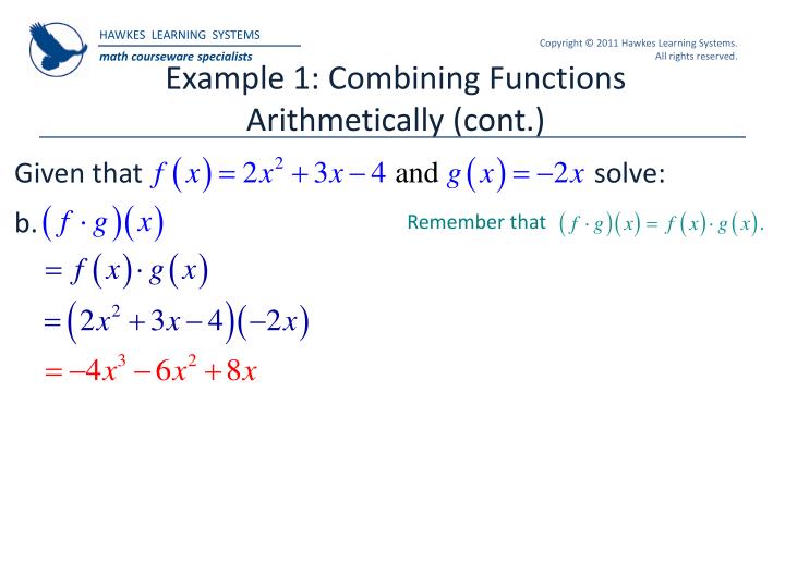 PPT Hawkes Learning Systems College Algebra PowerPoint Presentation