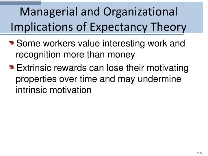 implications of expectancy theory The expectancy theory was proposed by victor vroom of yale school of management in 1964 vroom stresses and implications of the expectancy theory. implications of expectancy theory The expectancy theory was proposed by victor vroom of yale school of management in 1964 vroom stresses and implications of the expectancy theory.