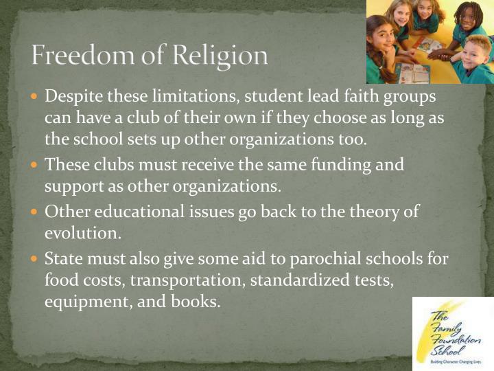 example of freedom of religion example of freedom of religion