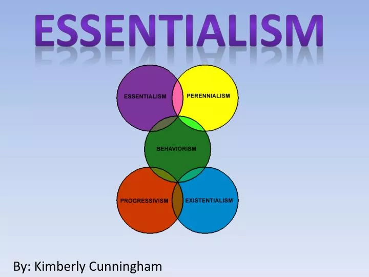 PPT Essentialism PowerPoint Presentation ID 2739430