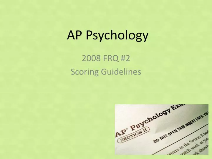 ap psychology essays rubrics ap psychology essays rubrics