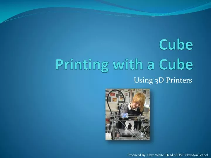 ppt cube