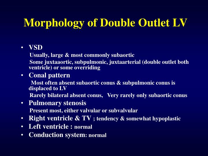 PPT - Double Outlet Right Ventricle PowerPoint Presentation - ID:2768523