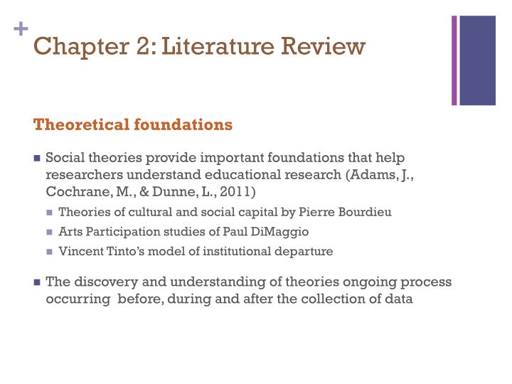 review of the literature creswell chapter 2 review of the literature creswell chapter 2