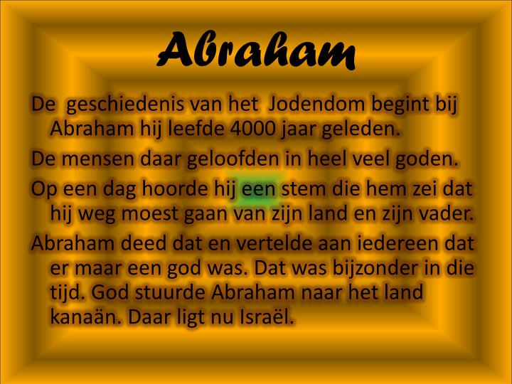 De God Van De Joden PPT - Jodendom PowerPoint Presentation - ID:2769842