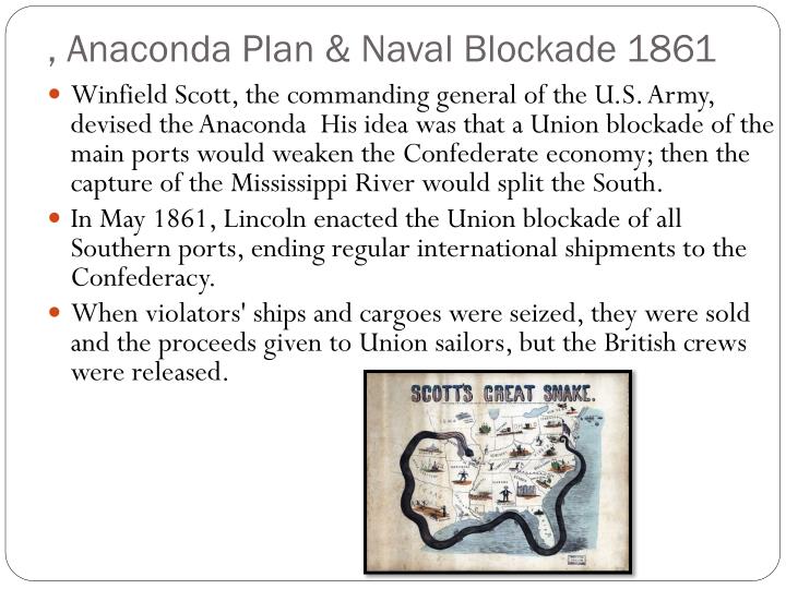 civil war anaconda plan