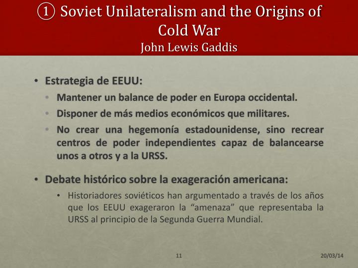 gaddis the cold war thesis gaddis the cold war thesis