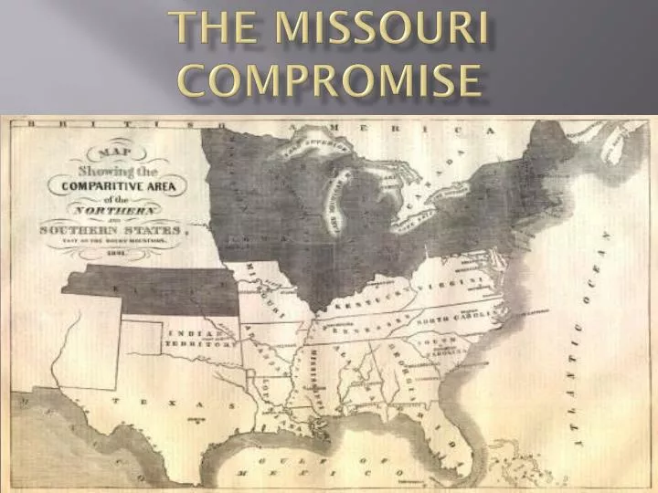 Missouri compromise essay