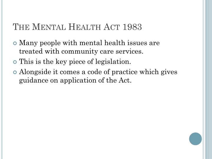 the law and social policies dealing with mental health care And social security edited law journal entitled mental health law & policy leave to recover from a serious illness or to care for a family. the law and social policies dealing with mental health care And social security edited law journal entitled mental health law & policy leave to recover from a serious illness or to care for a family.