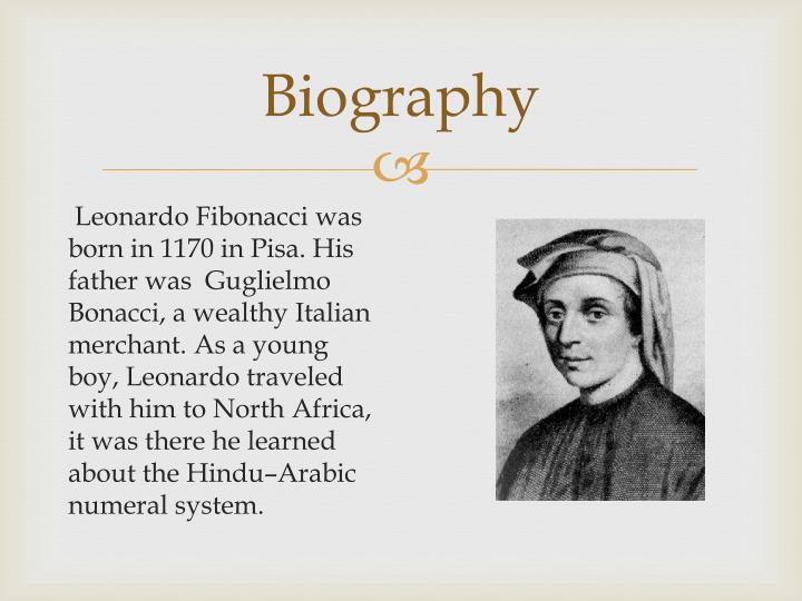 leonardo fibonacci education