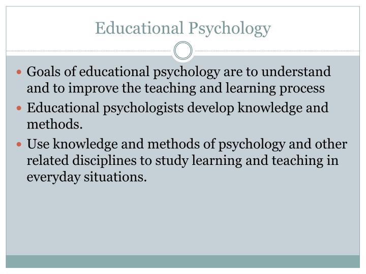 education psychology method education psychology method