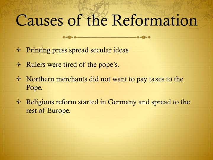 the causes of the reformation in europe Martin luther’s refusal to recant at the diet of worms in april 1521 signaled a turning point in the reformation that swept throughout europe in the cause or. the causes of the reformation in europe Martin luther’s refusal to recant at the diet of worms in april 1521 signaled a turning point in the reformation that swept throughout europe in the cause or.