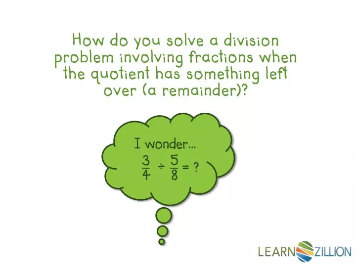 Solving Long Division Problems