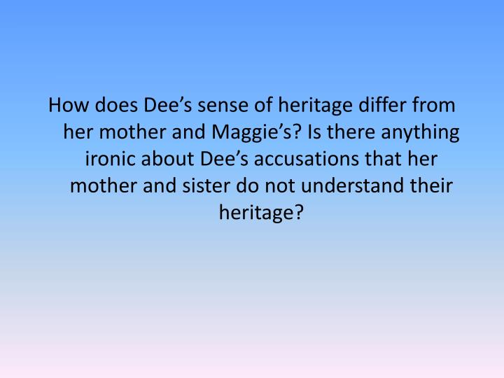 an analysis of mama and maggie in everyday use by alice walker “she can have them, mama, she said, like somebody used to never winning anything, or having anything reserved for her” ― alice walker, everyday use. an analysis of mama and maggie in everyday use by alice walker “she can have them, mama, she said, like somebody used to never winning anything, or having anything reserved for her” ― alice walker, everyday use.