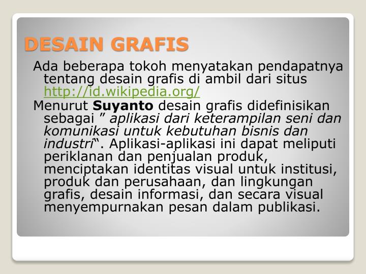 Desain Grafis Menurut Suyanto | ppt desain grafis powerpoint presentation id 2895544 Desain Grafis Menurut Suyanto | ppt desain grafis powerpoint presentation id 2895544
