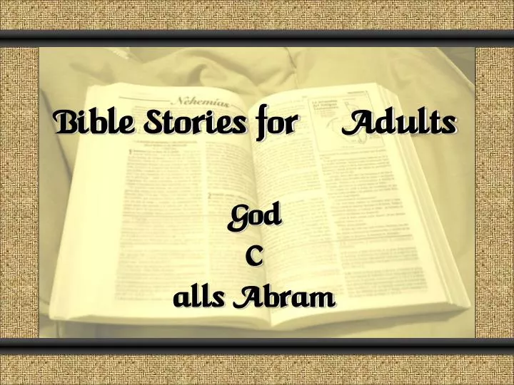 Bible group games for adults