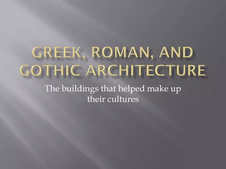the roman influence on the world of architecture The influence of ancient greek architecture updated influenced roman architecture in ancient times and greek architecture influence all over the world. the roman influence on the world of architecture The influence of ancient greek architecture updated influenced roman architecture in ancient times and greek architecture influence all over the world.