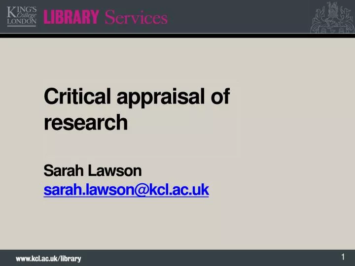 critics of research papers critics of research papers