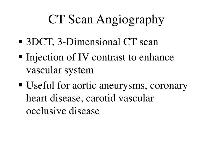 Ct scan iv trading system